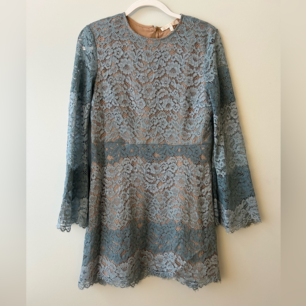 WAYF Dream Lover Lace Mini Dress